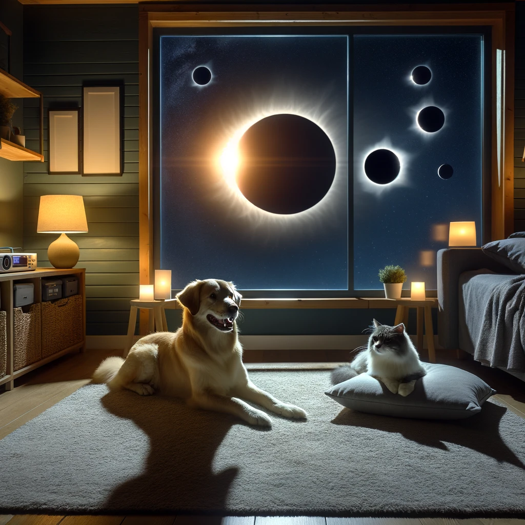 Alerta Eclipse: Cómo Impactará el Eclipse Total de Sol a Tus Mascotas