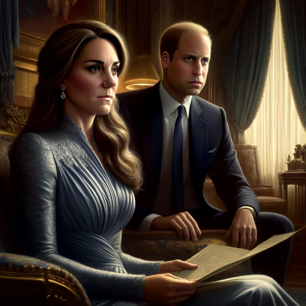 Incertidumbre Real: Kate Middleton y el Príncipe William, Angustiados ante la Posible Sucesión al Trono Inglés